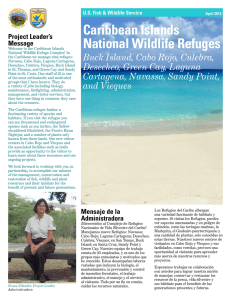 Caribbean Islands National Wildlife Refuges Buck Island, Cabo