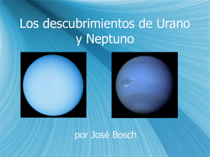 Los descubrimientos de Urano y Neptuno