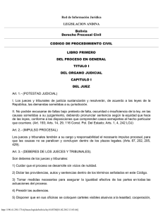 Red de Información Jurídica LEGISLACION ANDINA Bolivia