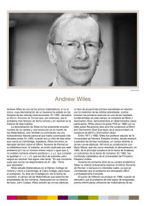 Andrew Wiles - The Abel Prize
