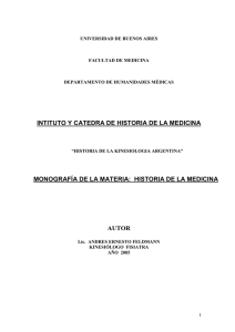 historia kinesiologia argentina - Sociedad Argentina de Auditoría en
