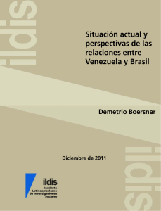 Situación actual y perspectivas de las relaciones entre Venezuela y