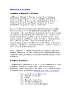 Educación a Distancia - Universidad Interamericana de Puerto Rico