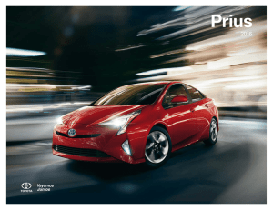 2016 Prius eBrochure (Español)