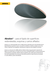 Abralon® – para el lijado de superficies redondeadas