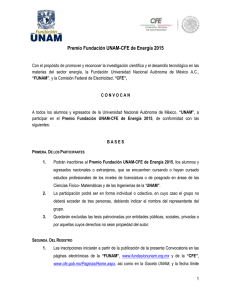 Premio Fundación UNAM