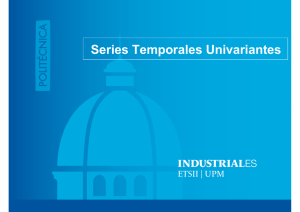 Series Temporales Univariantes