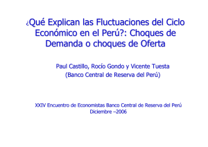 ¿Qué Explican las Fluctuaciones del Ciclo Económico en el Perú