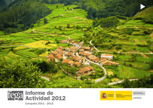 Informe de Actividad 2012 - Albergue de alojamientos de la UVa