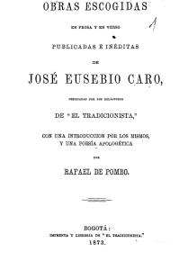 Obras escogidas en prosa y verso publicadas e inéditas de