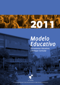 Modelo Educativo - Universidad Tecnológica Metropolitana