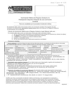 Anexo 6 para AP 5155 Autorización Médica de Regreso Gradual a