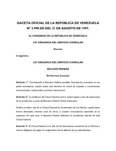 gaceta oficial de la república de venezuela n° 3.998 de del 21