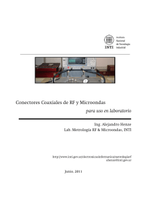 Conectores Coaxiales para RF y Microondas