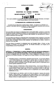 Decreto 4410 - Presidencia de la República de Colombia