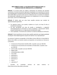Requisitos - Universidad de Buenos Aires