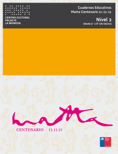 Cuadernos Educativos Matta Centenario 11-11-11