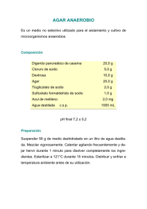 AGAR ANAEROBIO