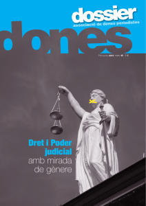 Dret i Poder judicial amb mirada de gènere