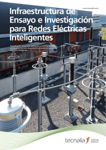 Infraestructura de Ensayo e Investigación para Redes Eléctricas