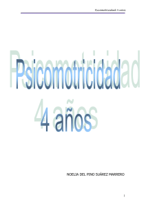 Conjunto de SESIONES DE PSICOMOTRICIDAD PARA 4 AÑOS