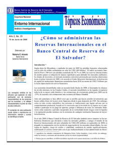 - Banco Central de Reserva de El Salvador