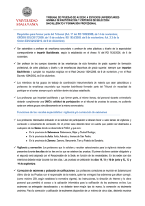 Normas de participación - Universidad de Salamanca