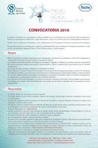 Bases Requisitos - Fundación Mexicana para la Salud AC