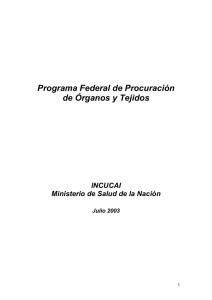 Programa Federal de Procuración
