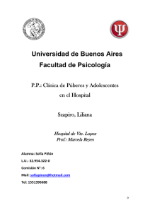 Sofía Piñón - Facultad de Psicología - UBA
