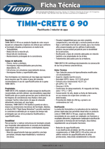 TIMM-CRETE G 90