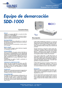 Equipo de demarcación SDD-1000