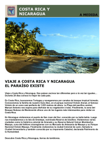 viaje a costa rica y nicaragua el paraíso existe