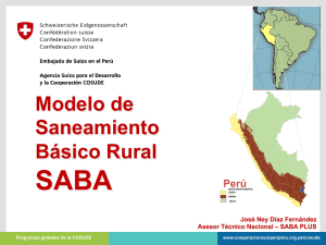 Modelo de Saneamiento Básico Rural
