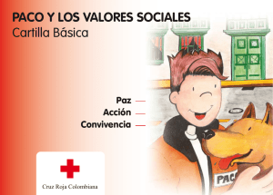 PACO Y LOS VALORES SOCIALES Cartilla Básica