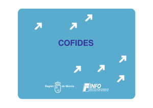 Línea COFIDES - Instituto de Fomento de la Región de Murcia