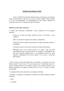 normas de redacción - Universidad Autónoma de Madrid