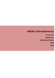 Anexo Refractometría - Campus Virtual FFyB