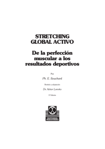 STRETCHING GLOBAL ACTIVO De la perfección muscular a los
