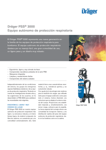 Ficha Técnica: Dräger PSS® 3000