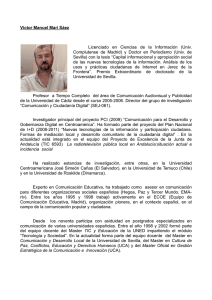 Víctor Manuel Marí Sáez - Comunicación y Ciudadanía Digital
