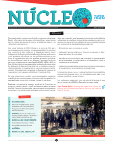 Editorial - Instituto Francés de Chile