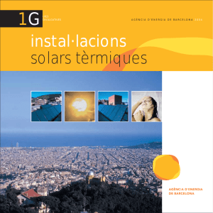 instal·lacions solars tèrmiques