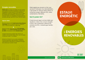 Estalvi energètic i energies renovables