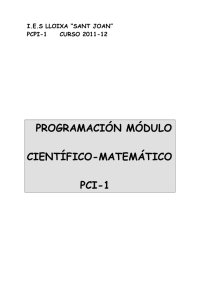 programación módulo científico-matemático pci-1