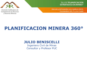 6 - Planificacion Minera 360 - J. Beniscelli