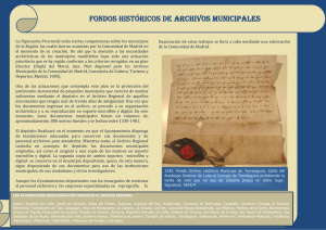 Fondos históricos de ARCHIVOS MUNICIPALES