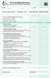 Descargar documento: Pauta de Riesgo Psicosocial