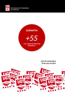 Garantia +55 - UGT Catalunya