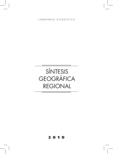 síntesis geográfica regional - Instituto Nacional de Estadísticas